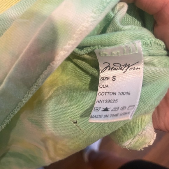 MADWORN VINTAGE THE DOORS JIM MORRISON SHIRT - SIZE SMALL TIE DYE - Picture 3 of 3